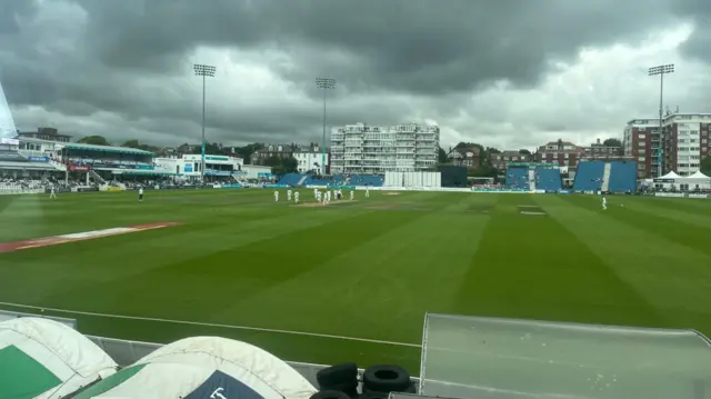 A picture of a gloomy Hove