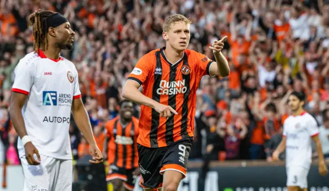 FT: Dundee Utd 1-0 UNA Strassen