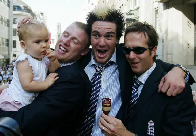 England celebrate