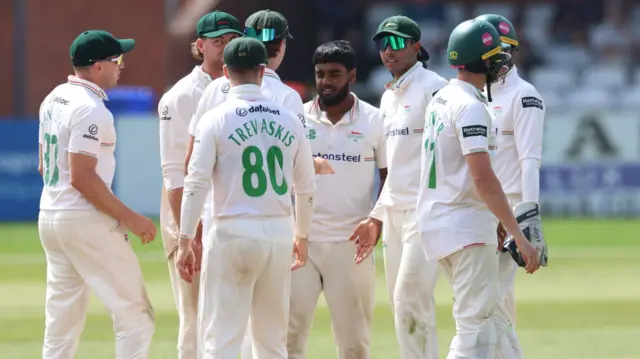 Leicestershire celebrate