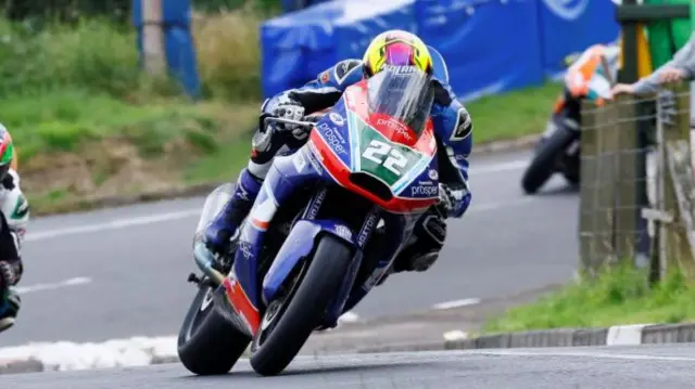 Paul Jordan ran out a convincing winner of the Supertwins race on Friday night
