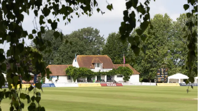 Merchant Taylors cricket pitch