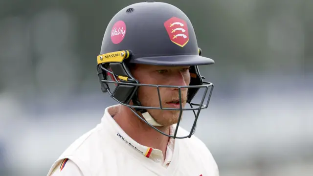 Essex captain Tom Westley