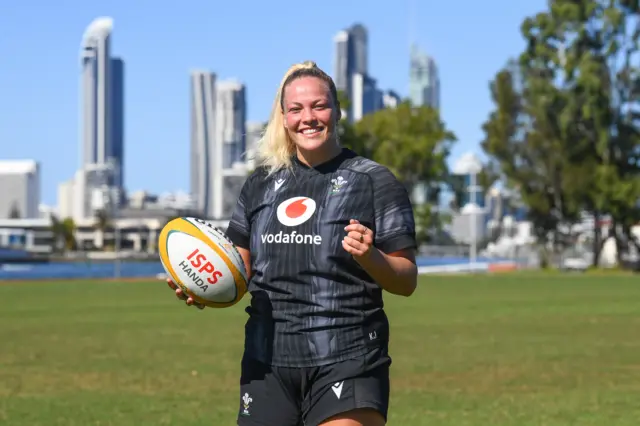 Wales' Kelsey Jones