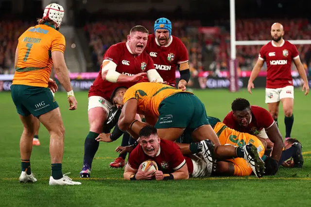 Dan Sheehan of the British and Irish Lions