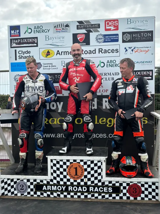Classic Superbike podium