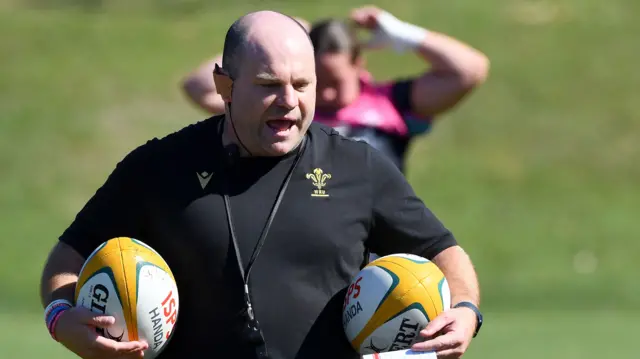 Wales head coach Sean Lynn