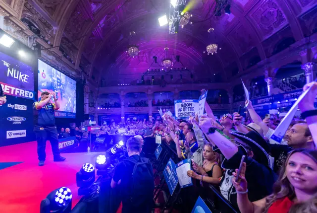 Luke Littler at World Matchplay
