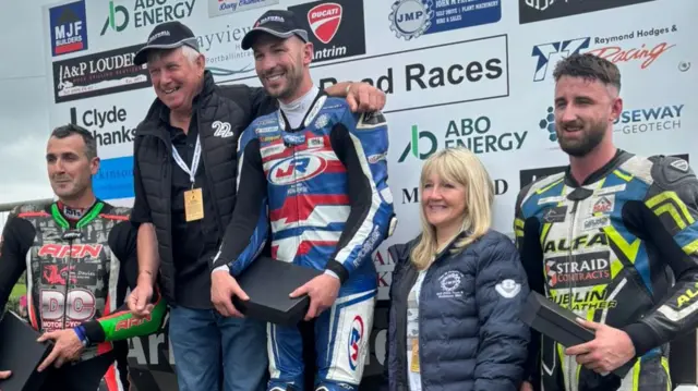 Supertwin Podium