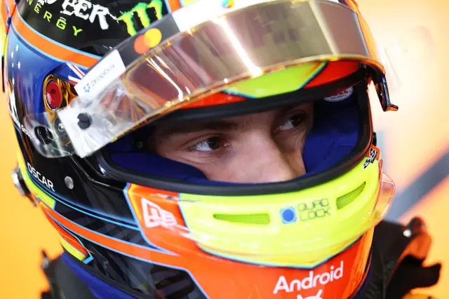 Oscar Piastri at Belgian Grand Prix