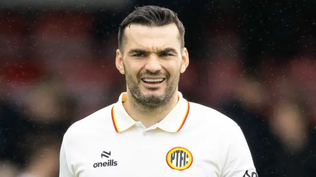 Partick Thistle forward Tony Watt