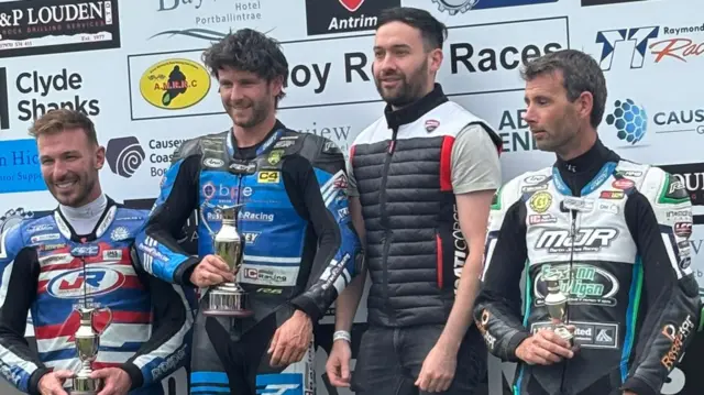 Podium time at Armoy