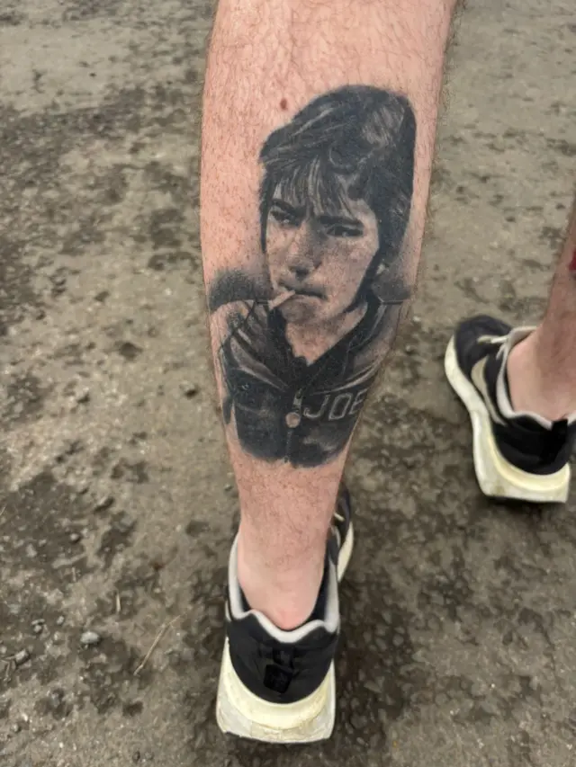 A fans' tribute to Joey Dunlop marking the 25th year of his passing