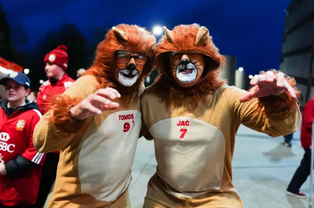 British and Irish Lions fans