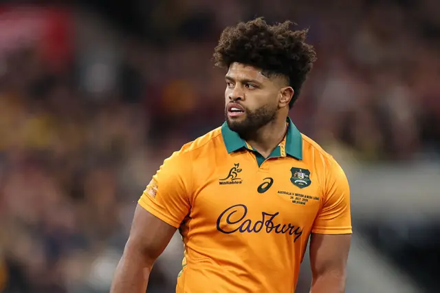 Rob Valetini of the Wallabies
