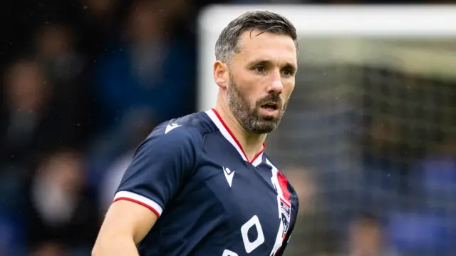 Ross County forward Nicky Clark