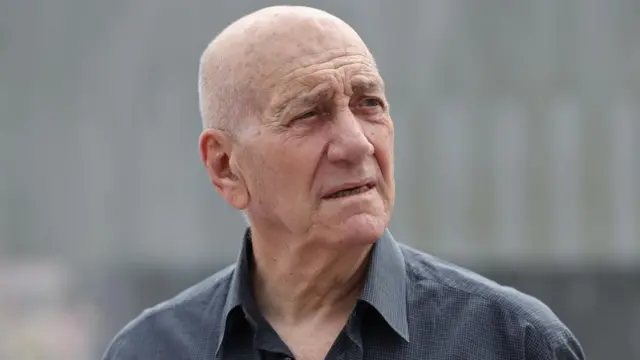 Former Israeli prime minister Ehud Olmert
