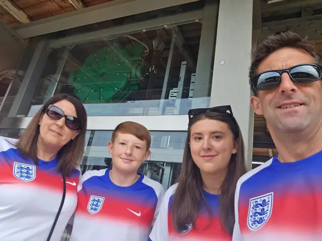 Morris family in Switzerland