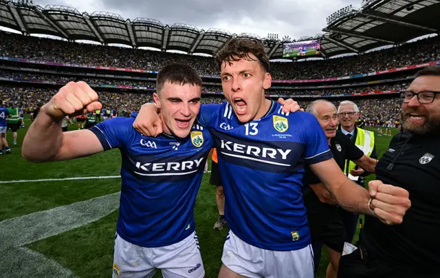 David Clifford celebrates