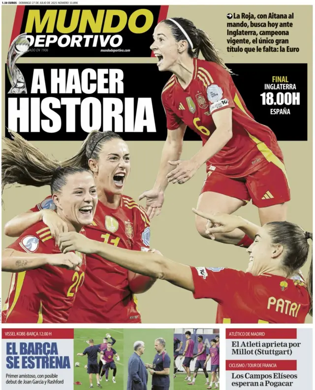 Mundo Deportivo front page