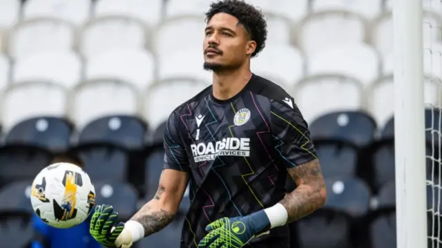 St Mirren goalkeeper Shamal George