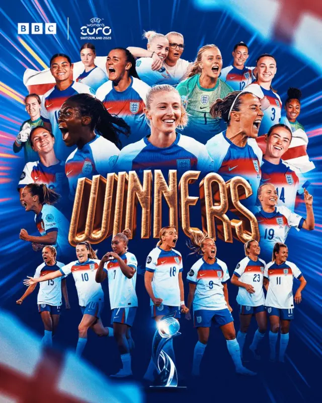 England win Euro 2025