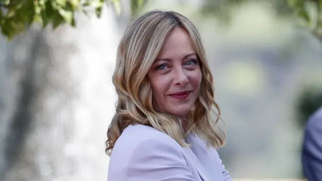Italian PM Giorgia Meloni
