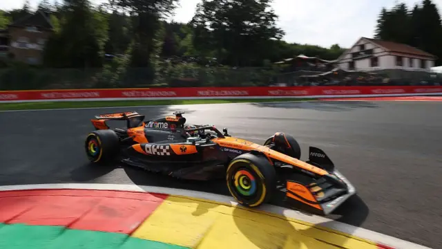 Oscar Piastri at Spa