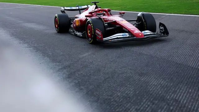Charles Leclerc at Spa