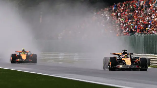 Piastri leads Norris at Spa