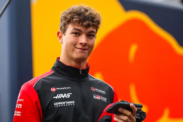 Oliver Bearman at the Belgian Grand Prix