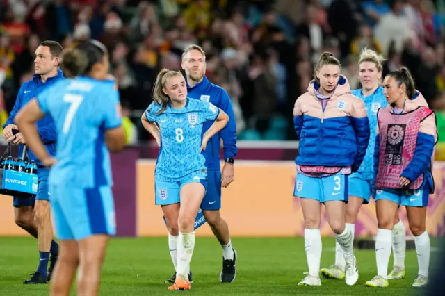 Georgia Stanway sad after World Cup final