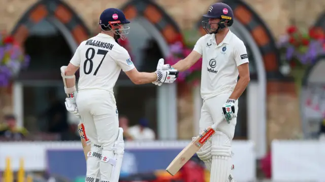 Kane Williamson and Josh de Caires