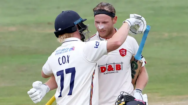 Tom Westley celebrates century