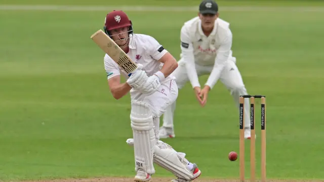 Tom Abell batting