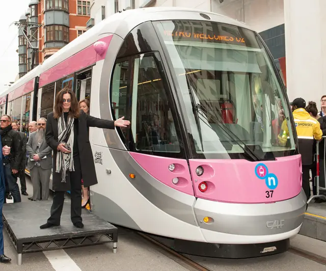 Ozzy and his tram