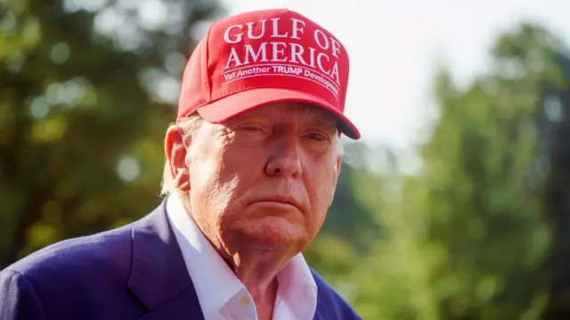 US President Donald Trump