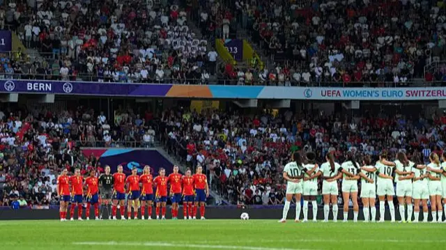 Players hold silence