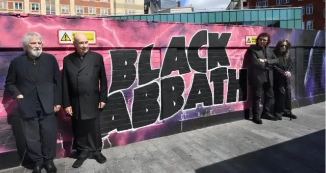 Black Sabbath at the mural