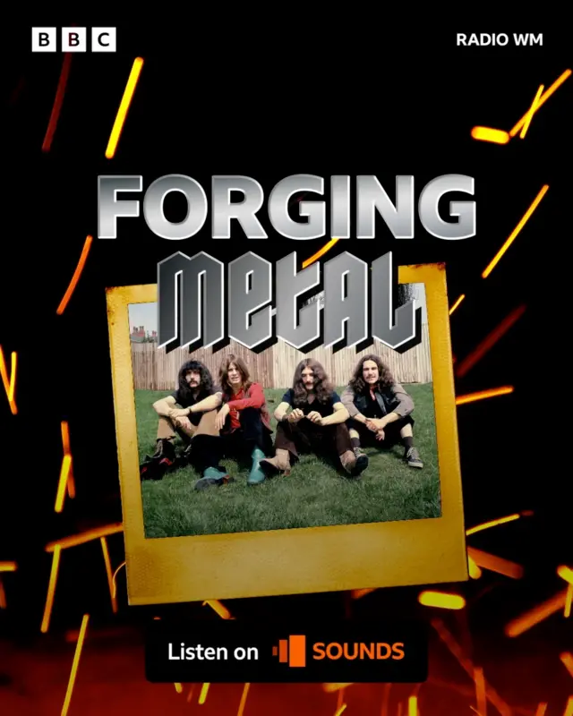 A poster of the Forging Metal documentary