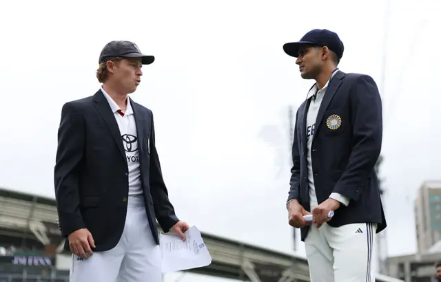 Ollie Pope and Shubman Gill