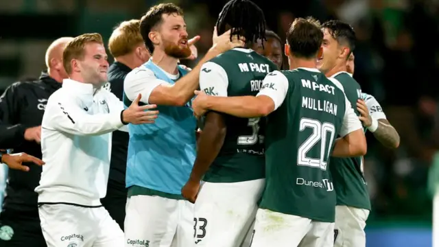 FT: Hibernian 1-2 Midtjylland (2-3)