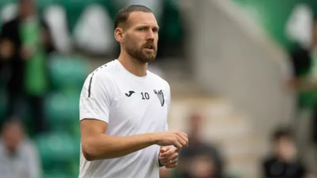 Hibernian captain Martin Boyle