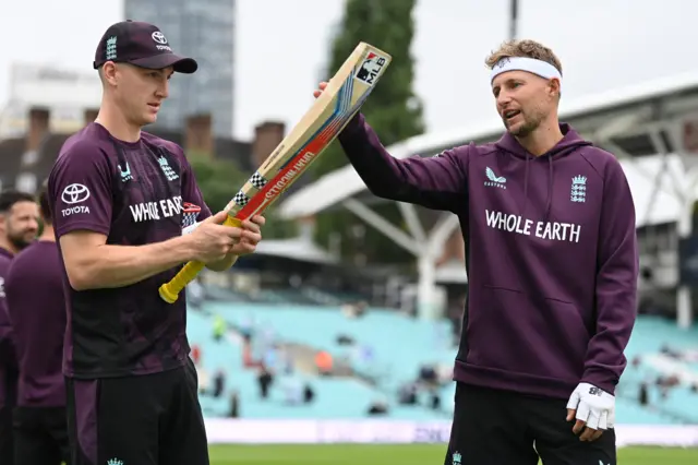 Harry Brook and Joe Root