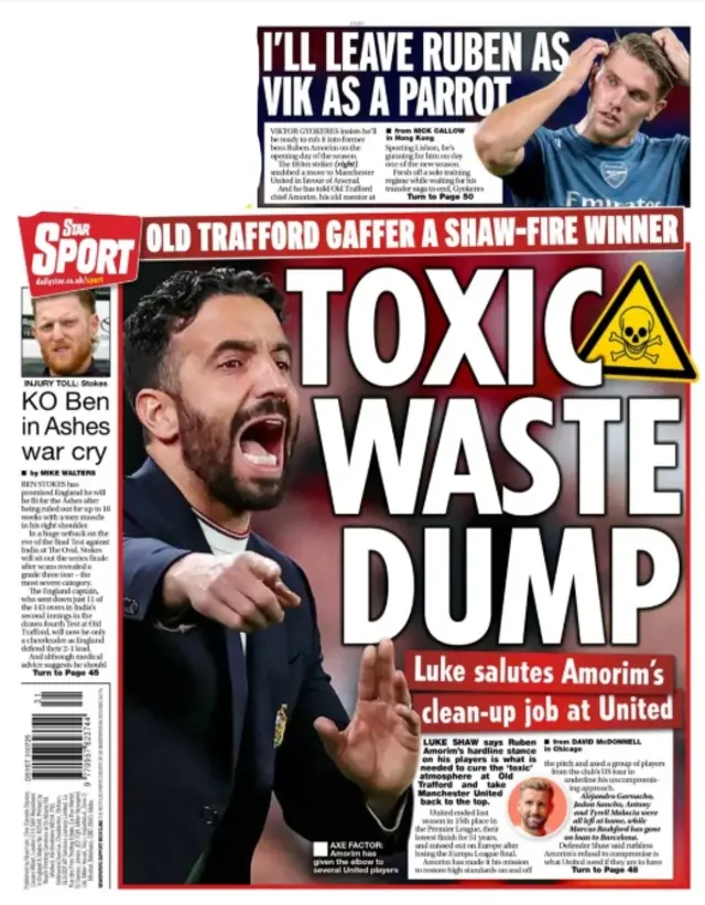Star back page