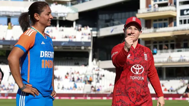 Harmanpreet Kaur and Tammy Beaumont