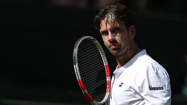 Cameron Norrie (GBR) during his Gentlemen's Singles Third Round match