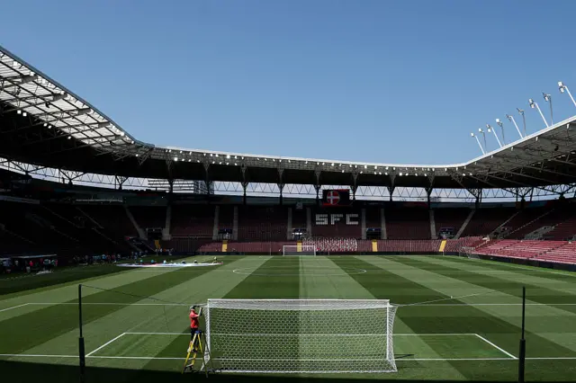 General view of Stade de Geneve