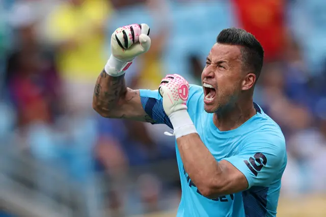 Fluminense keeper Fabio