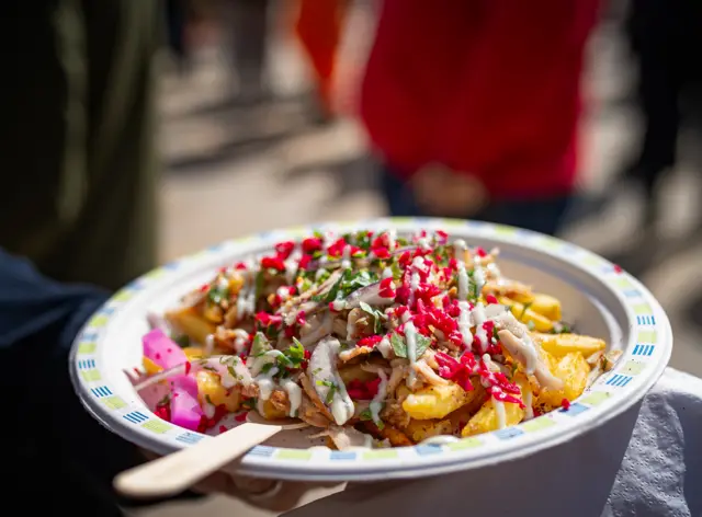 A plate of food